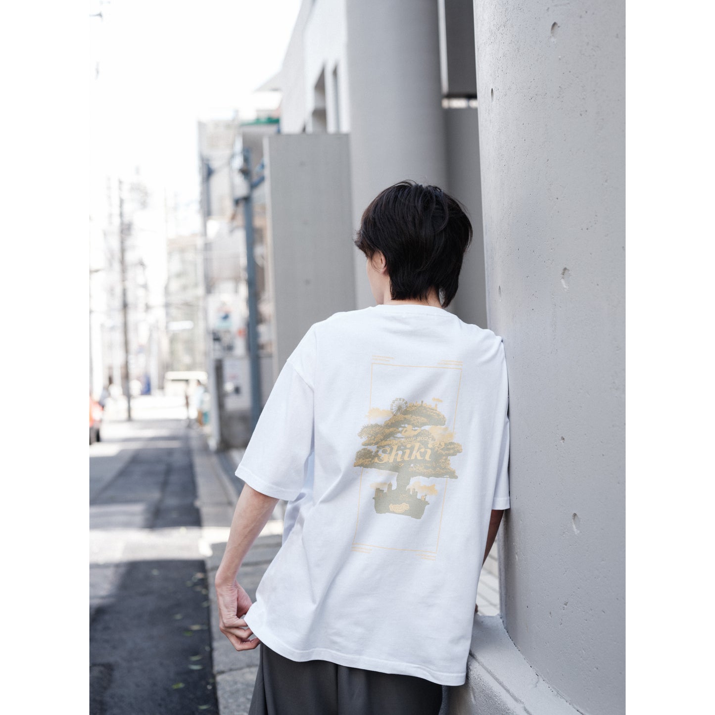 Shiki T-SHIRTS / WHITE