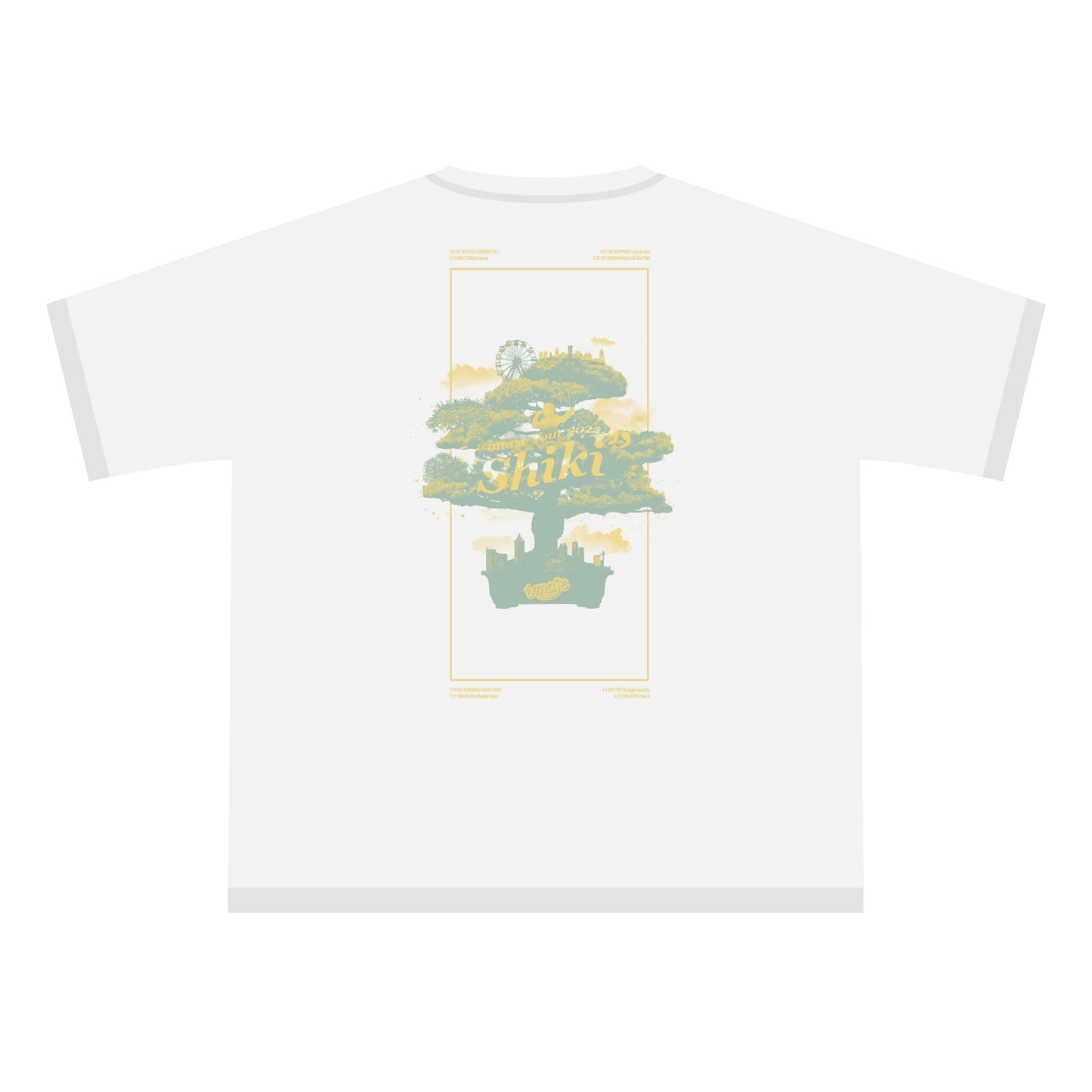 Shiki T-SHIRTS / WHITE