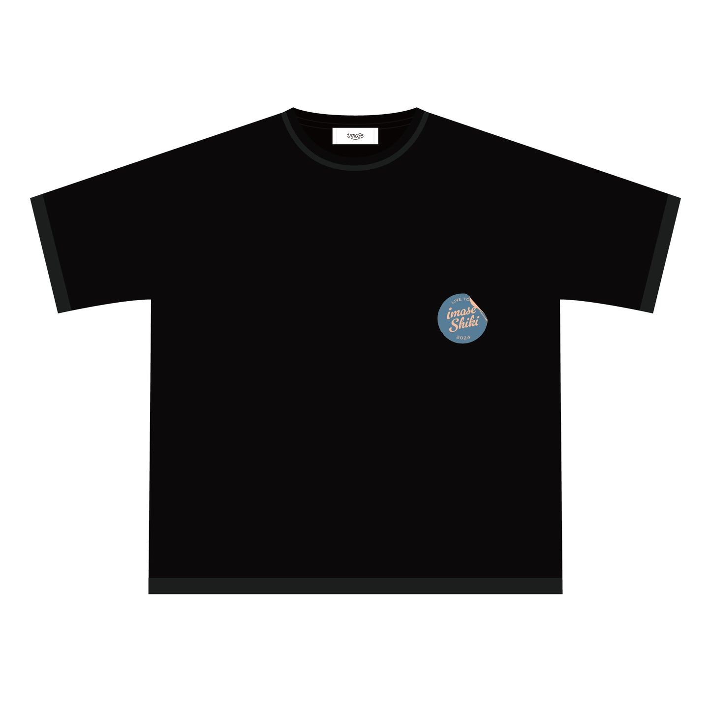 Shiki T-SHIRTS / BLACK