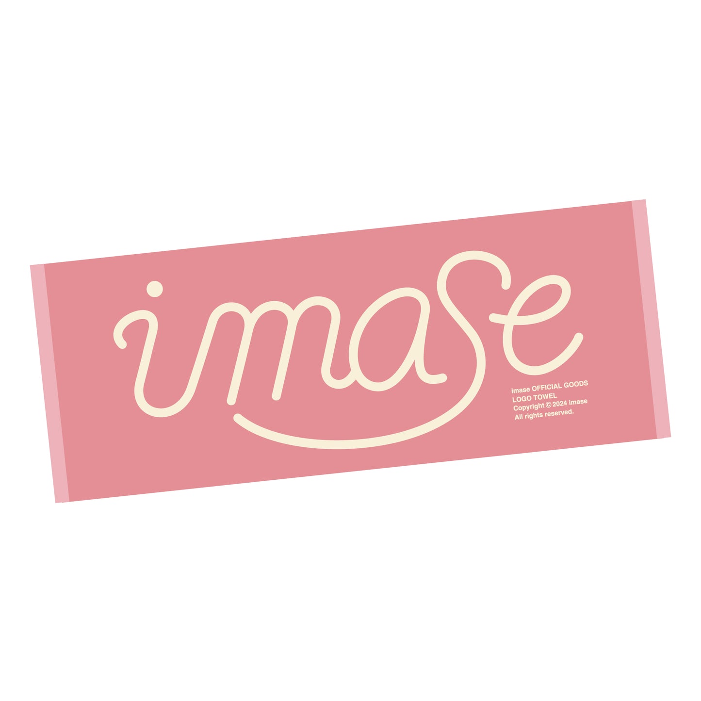 imase LOGO TOWEL / PINK