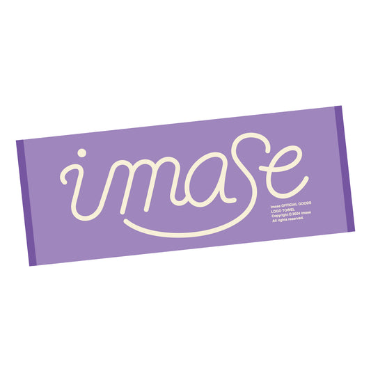 imase LOGO TOWEL / PURPLE