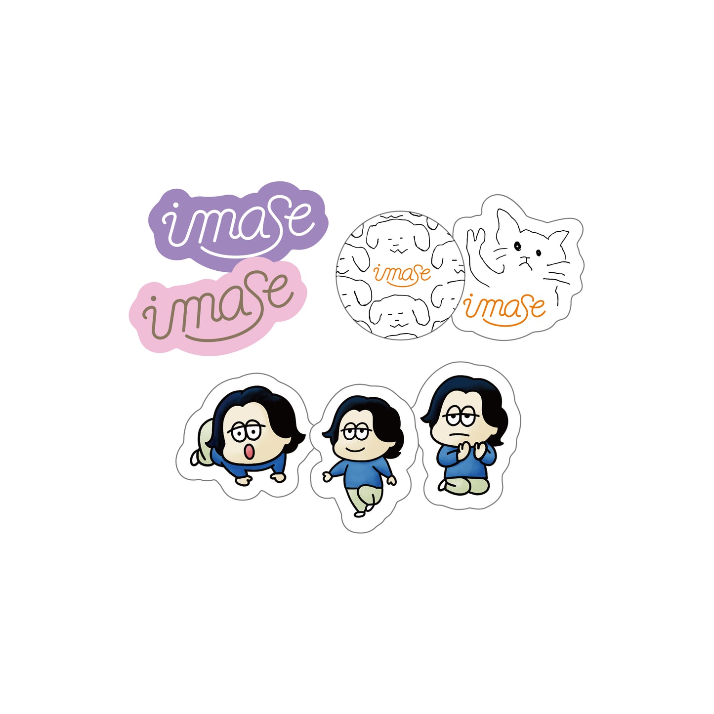 FLAKE STICKER SET