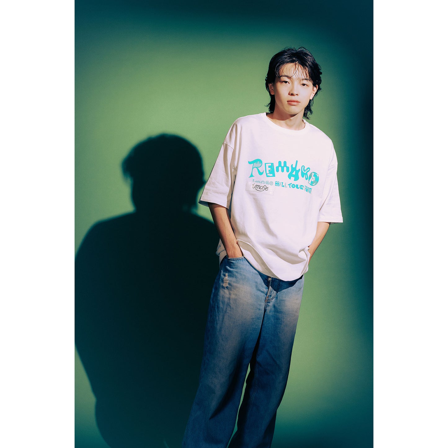 Remake T-SHIRTS / WHITE