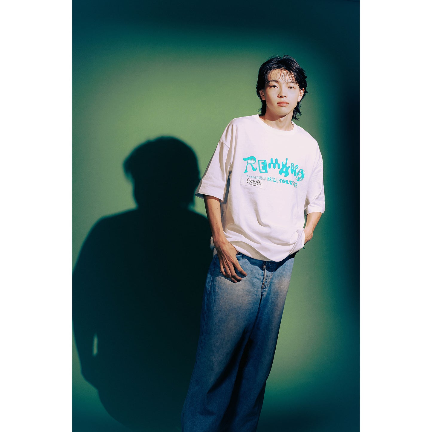 Remake T-SHIRTS / WHITE