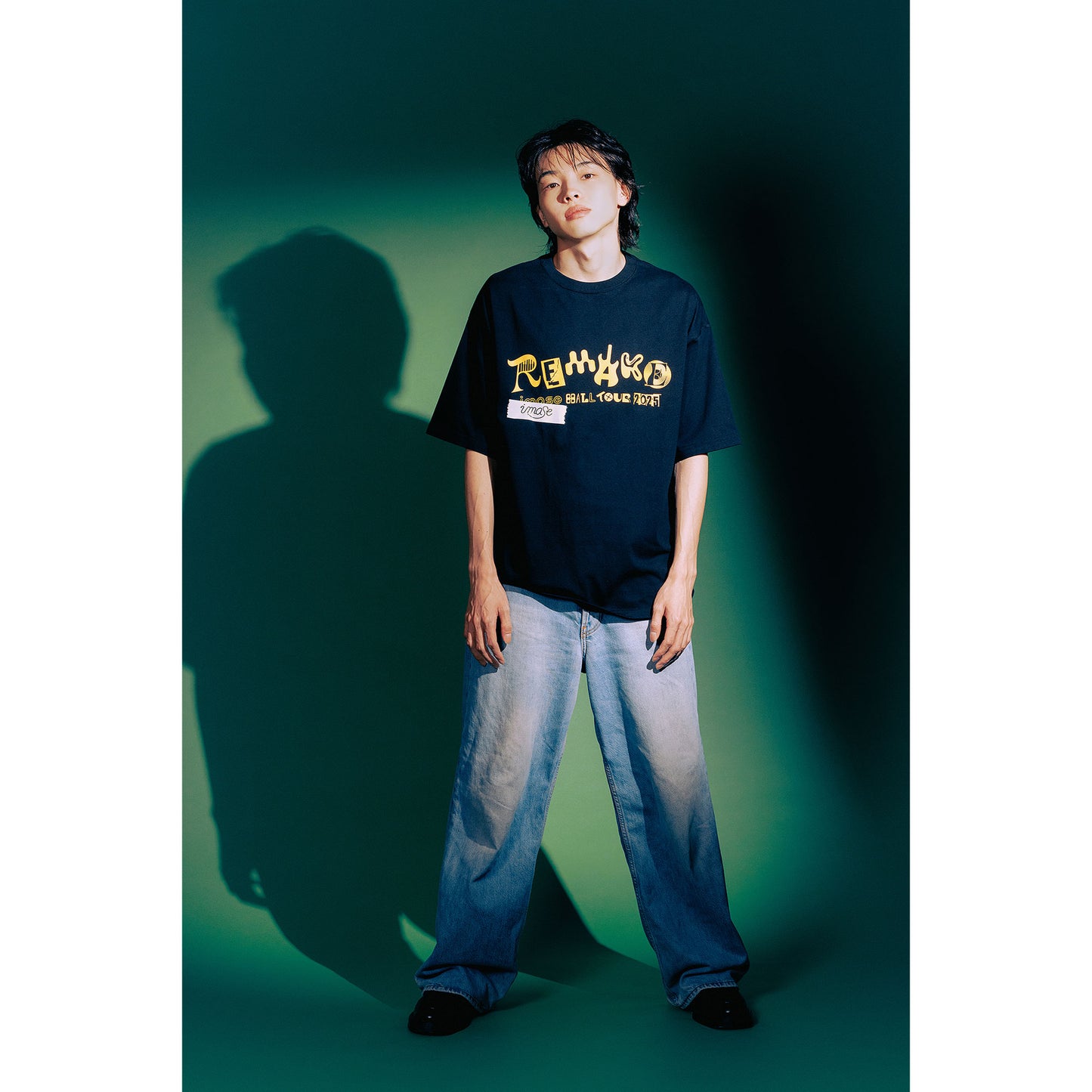 Remake T-SHIRTS / BLACK