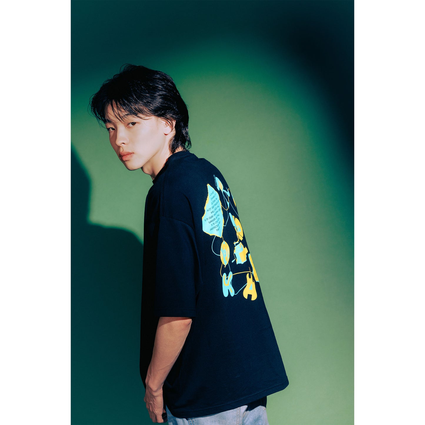 Remake T-SHIRTS / BLACK