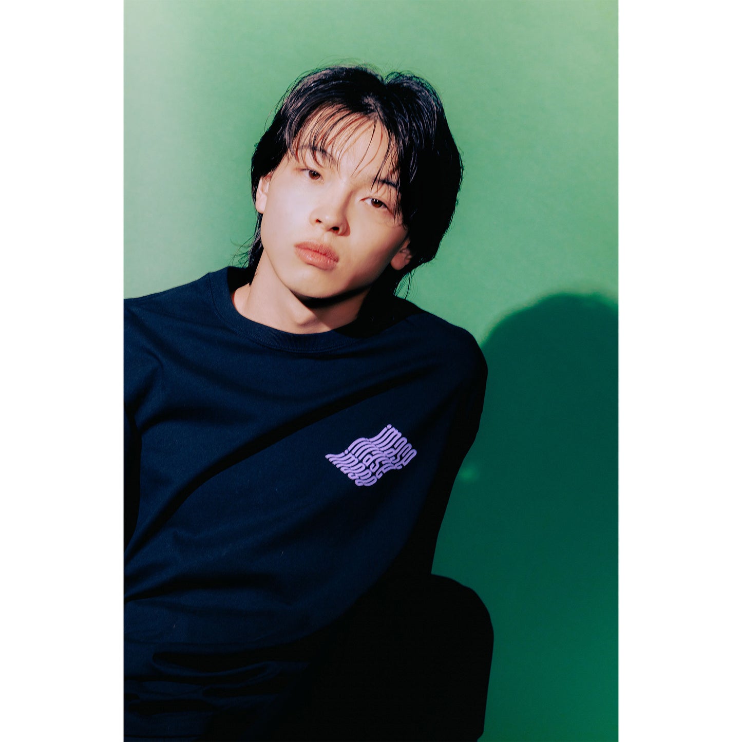imase WAVE LOGO T-SHIRTS / BLACK