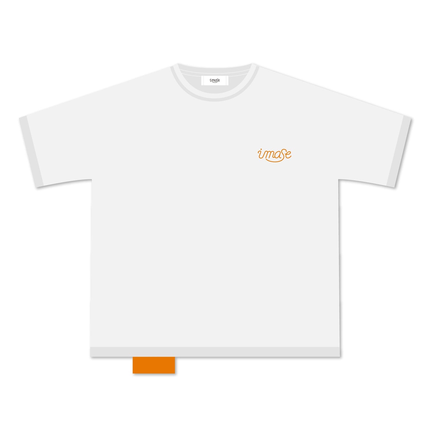 imase LOGO T-SHIRTS WHITE