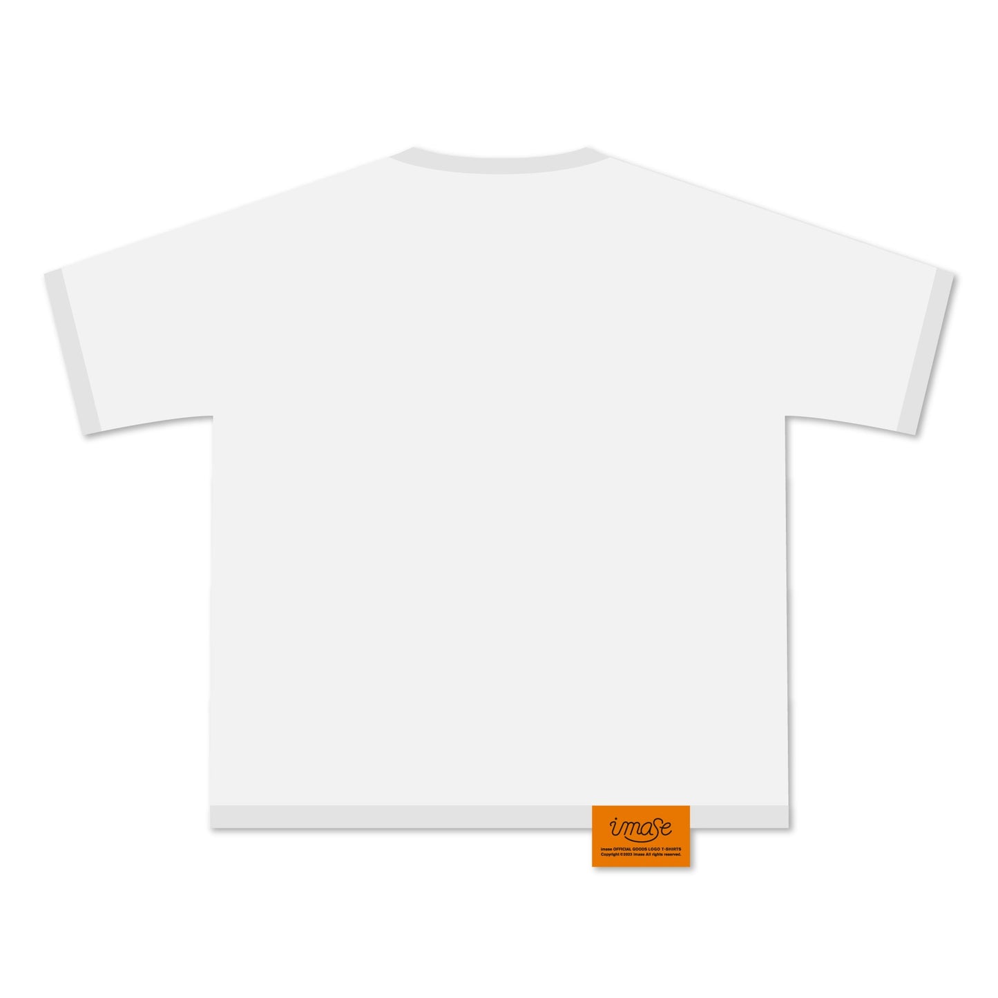 imase LOGO T-SHIRTS WHITE
