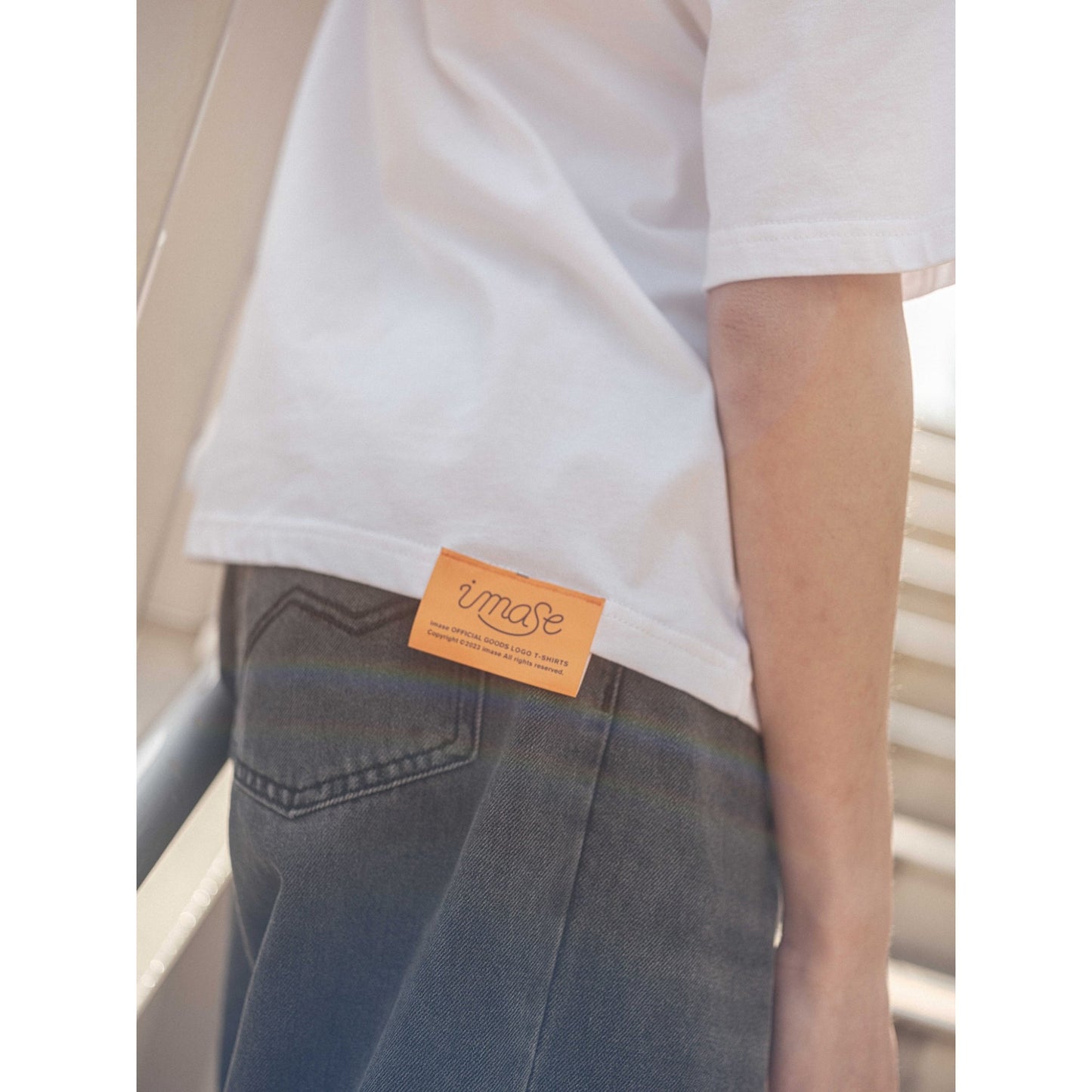 imase LOGO T-SHIRTS WHITE