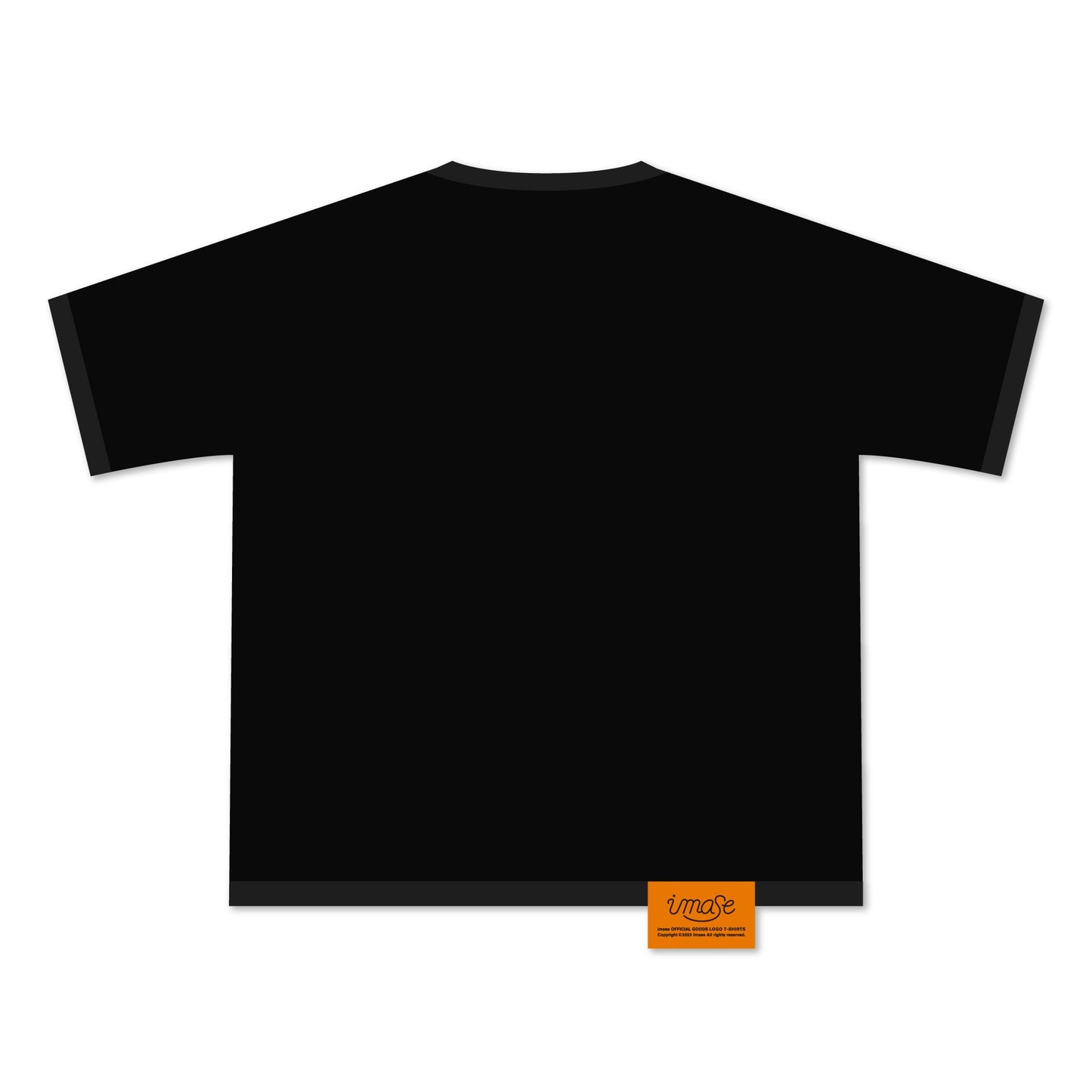 imase LOGO T-SHIRTS BLACK