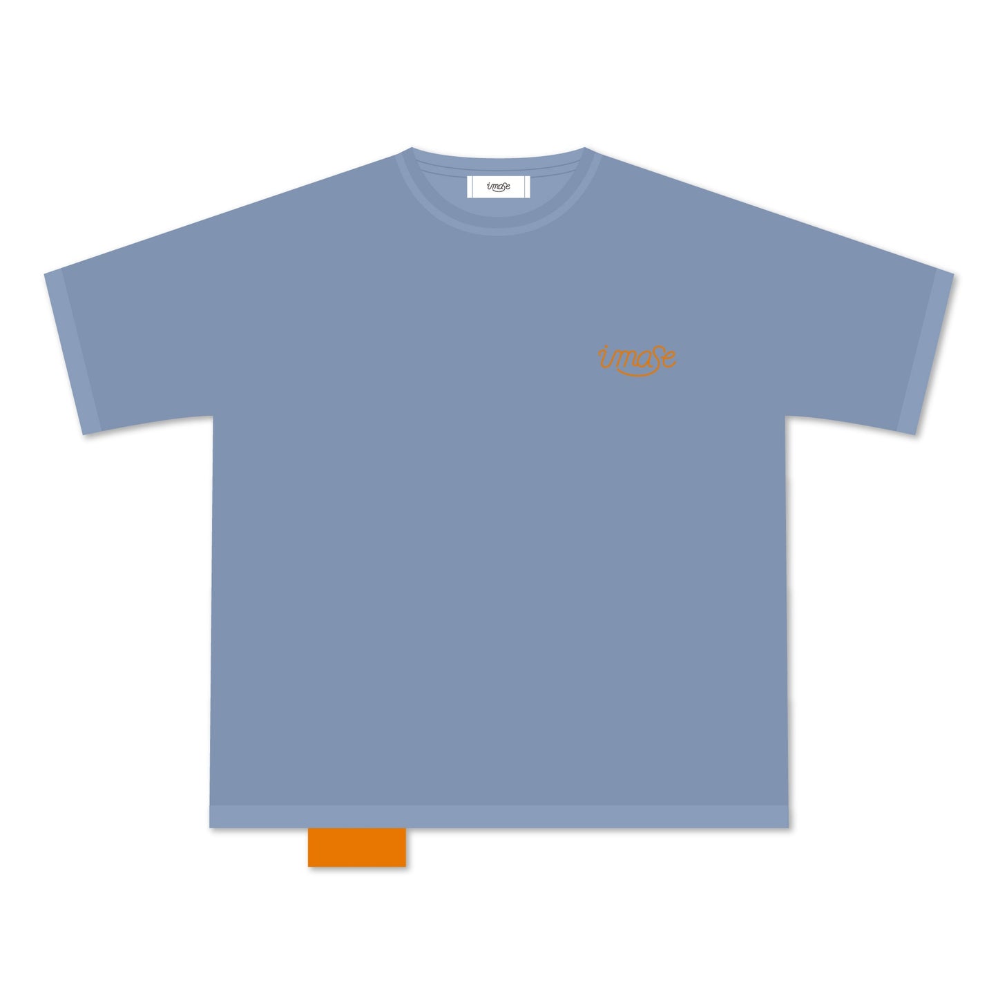 imase LOGO T-SHIRTS BLUE