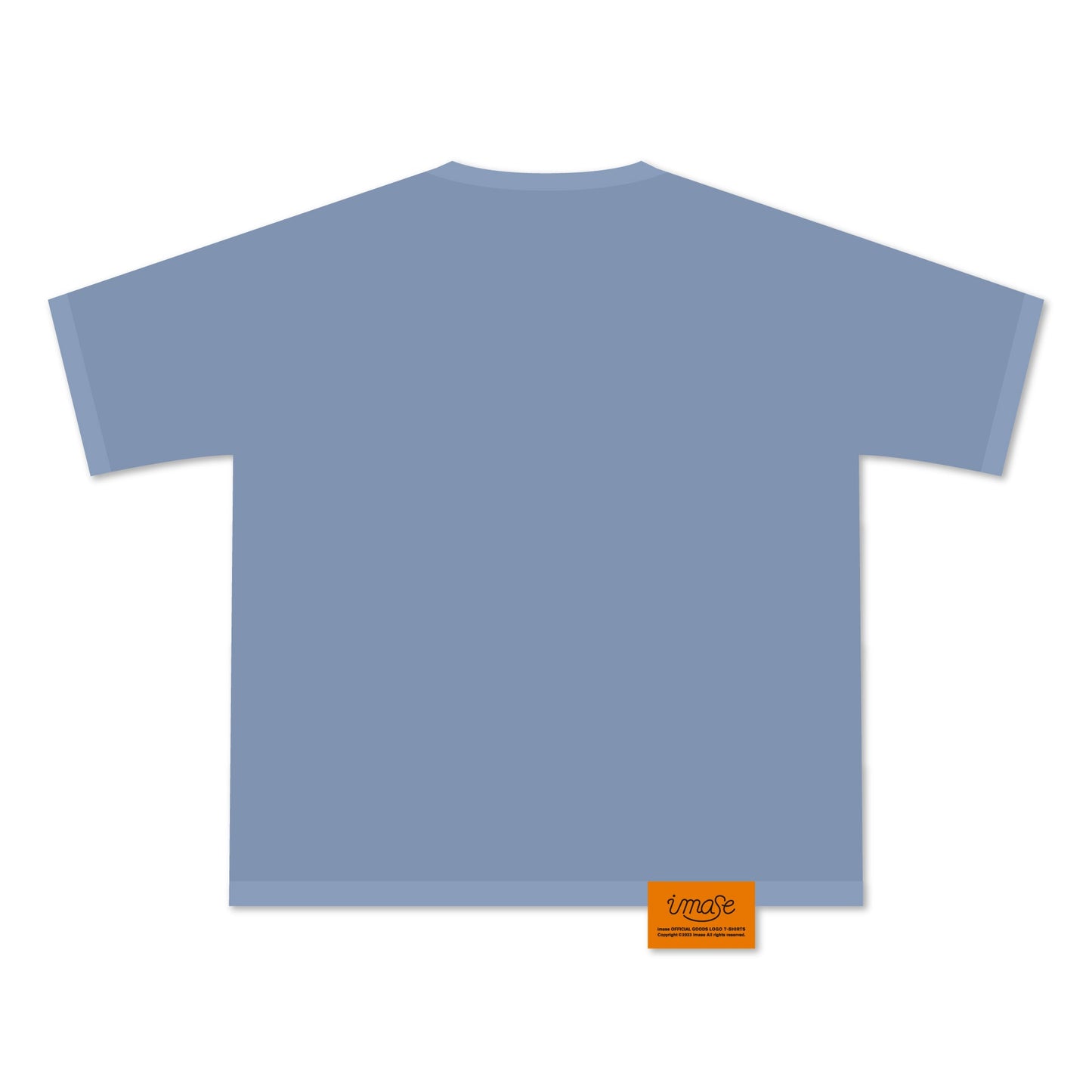 imase LOGO T-SHIRTS BLUE