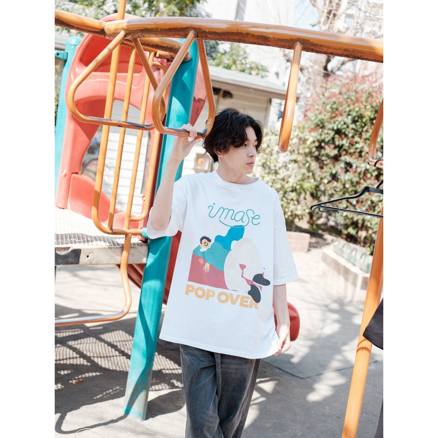 POP OVER T-SHIRTS WHITE