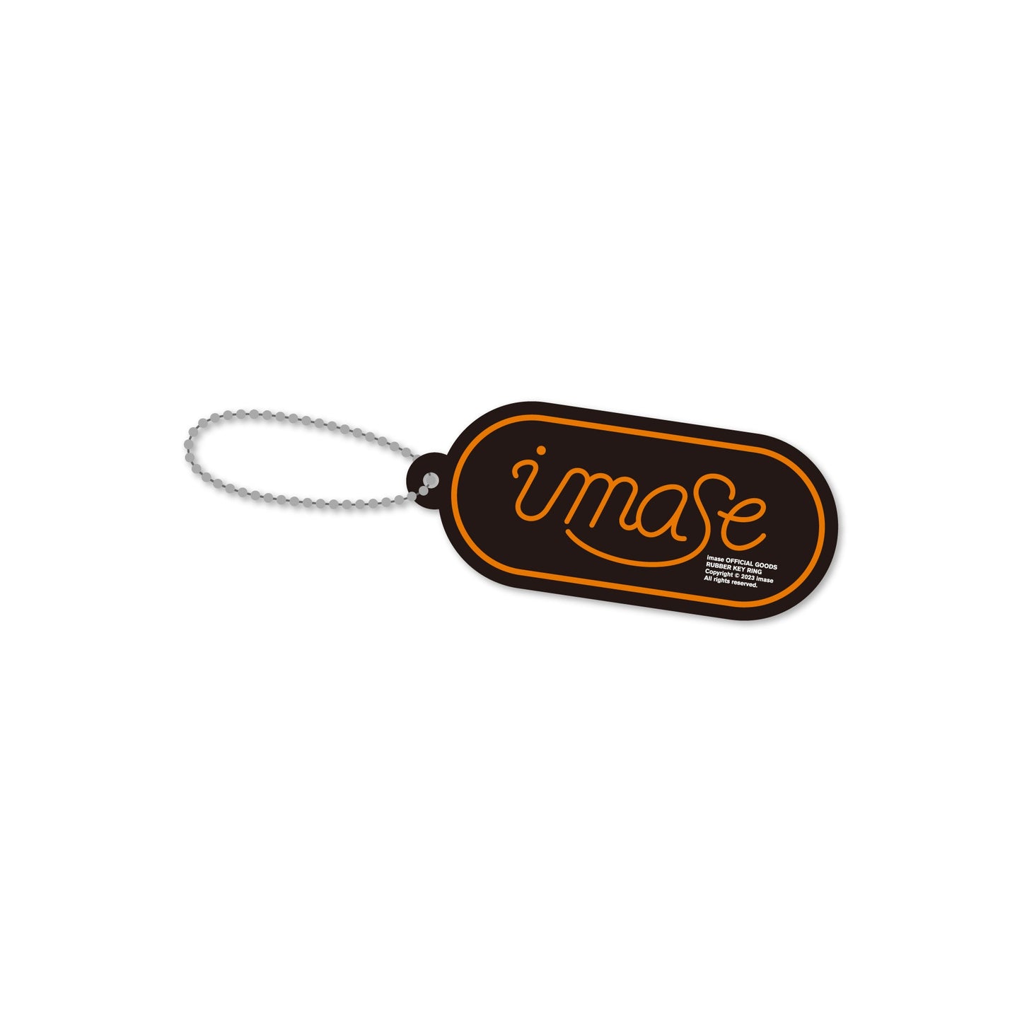 RUBBER KEY RING