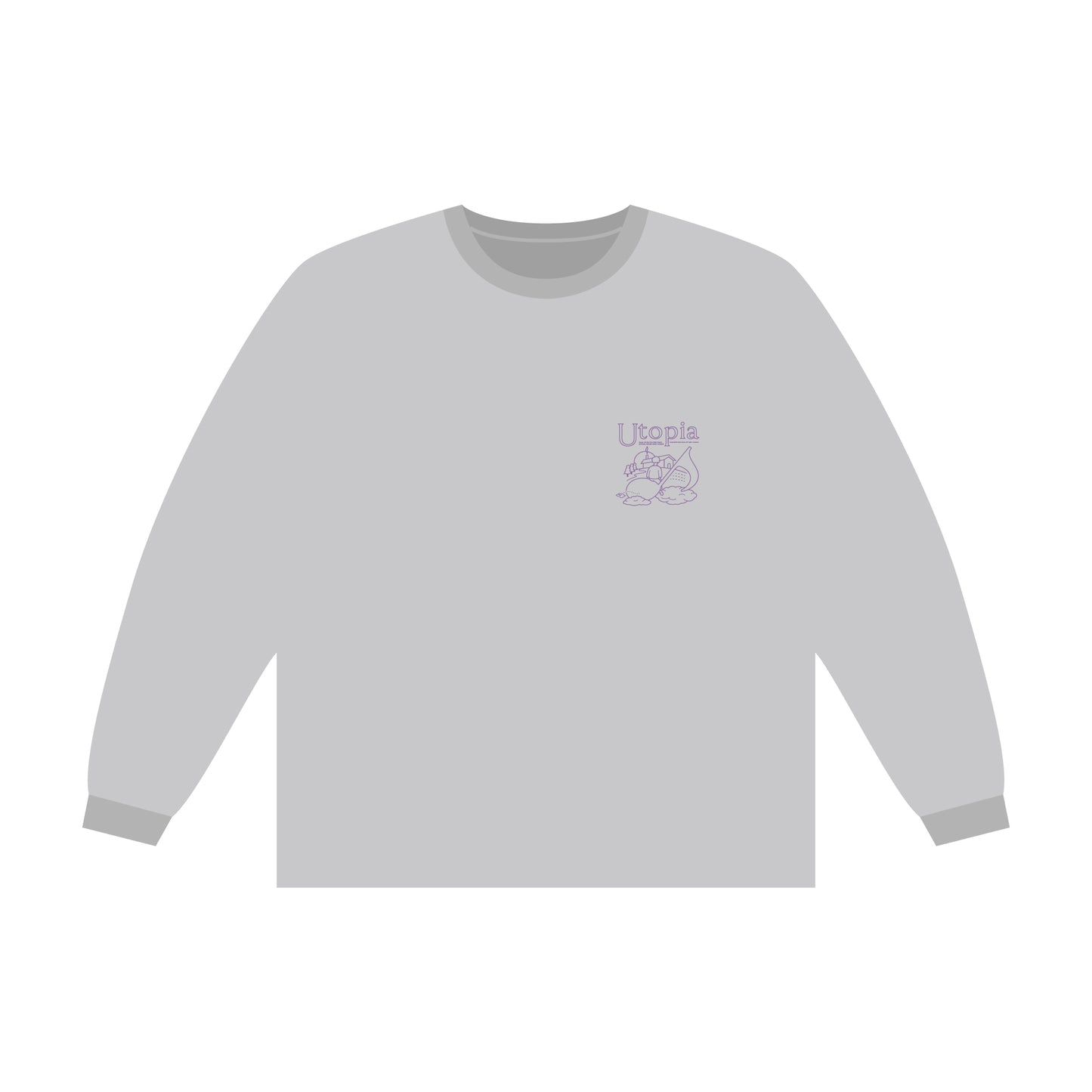 Utopia LONG T-SHIRTS OFF-WHITE