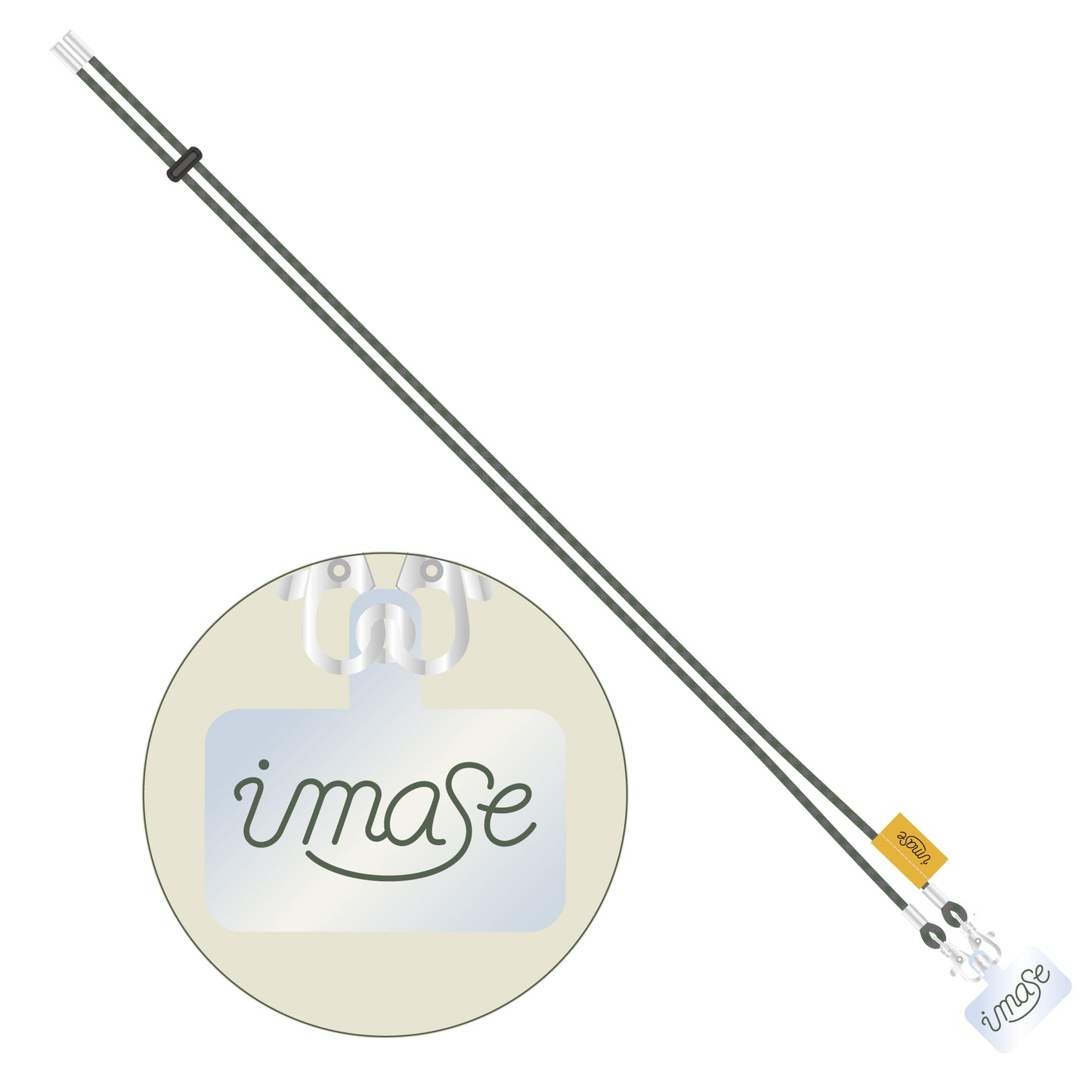 imase LOGO SMARTPHONE HOLDER
