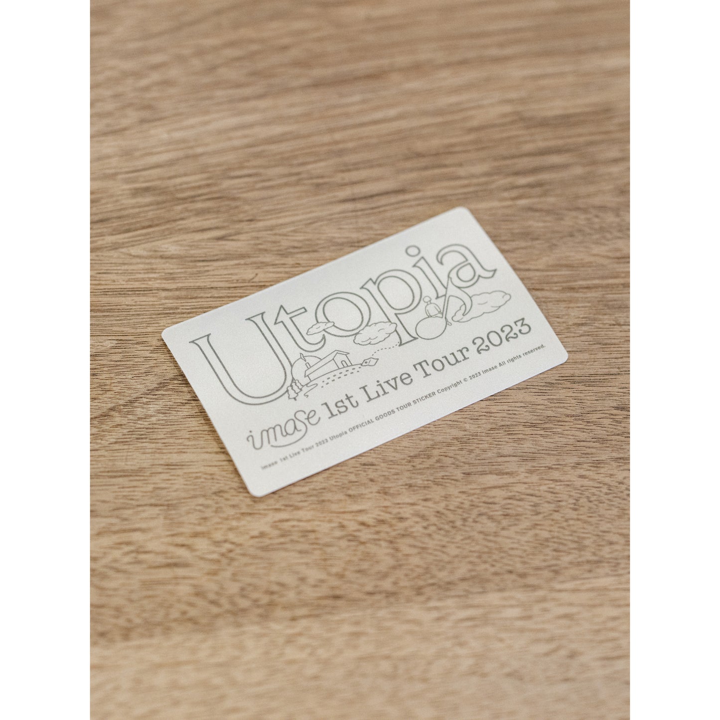 TOUR STICKER "Utopia"