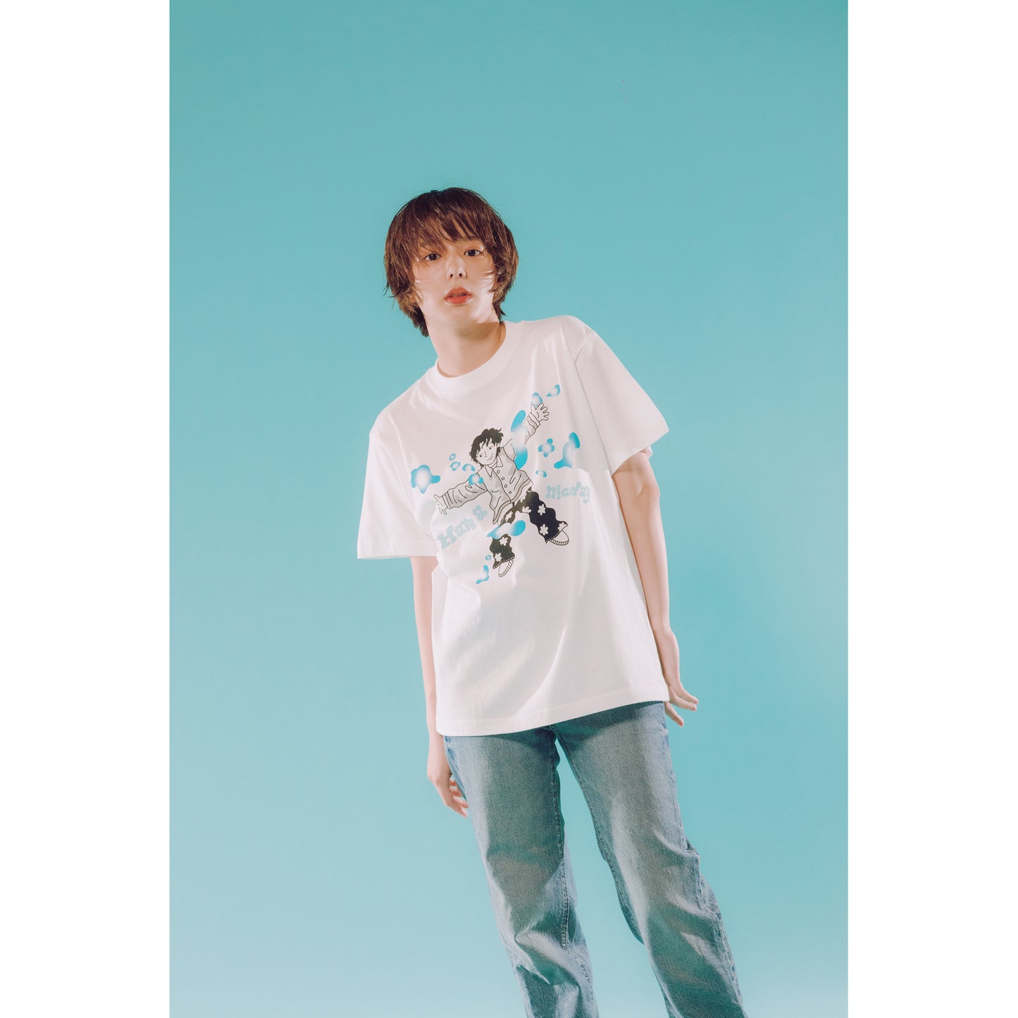 "Have a nice day" T-SHIRTS / WHITE