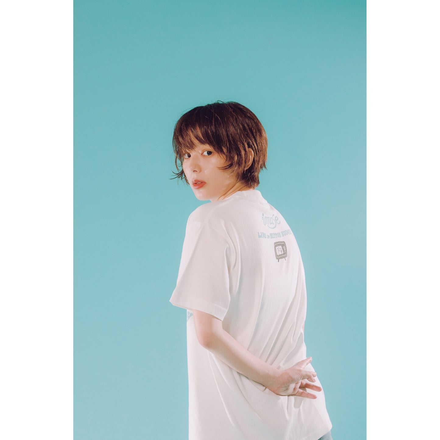 "Have a nice day" T-SHIRTS / WHITE