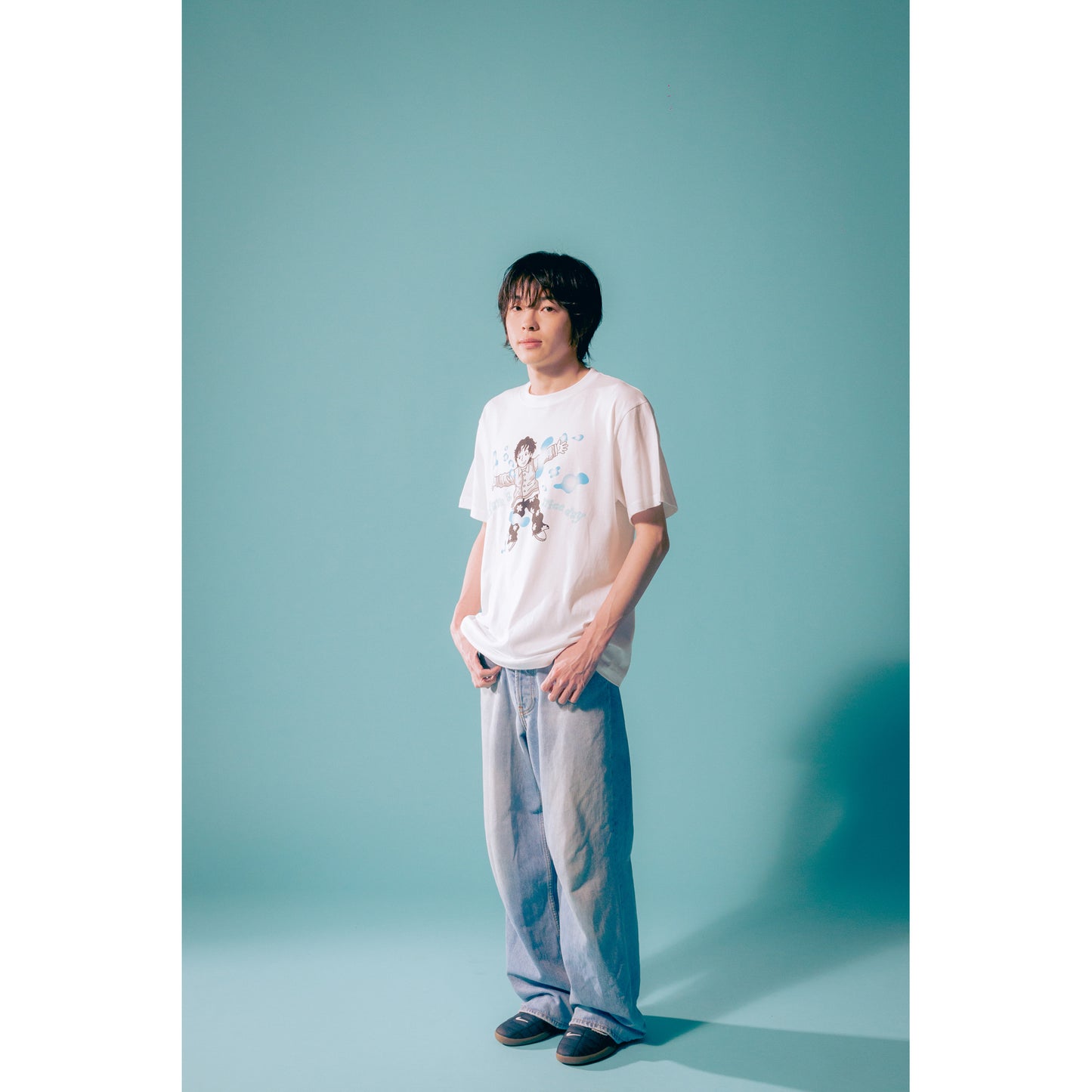 "Have a nice day" T-SHIRTS / WHITE