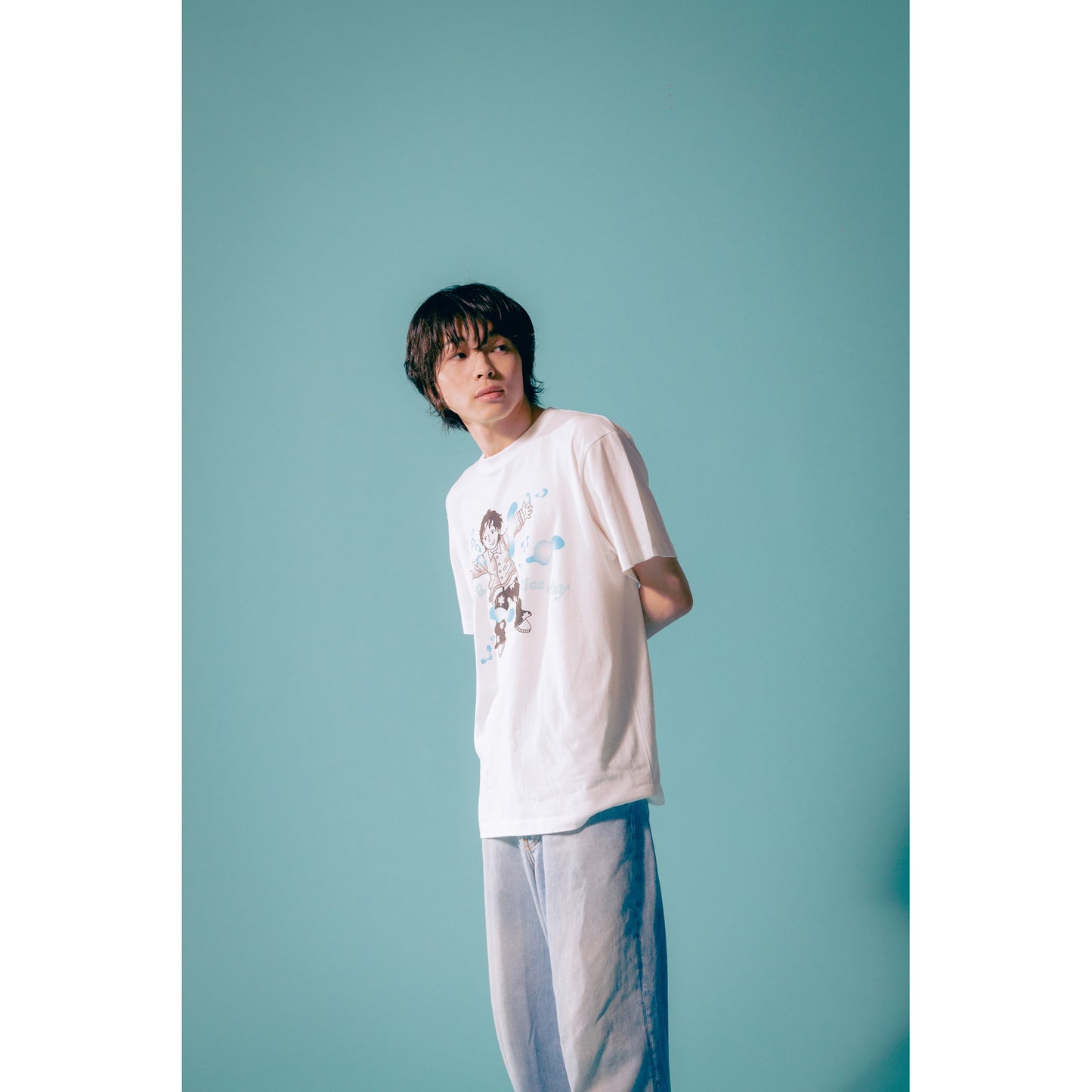 "Have a nice day" T-SHIRTS / WHITE