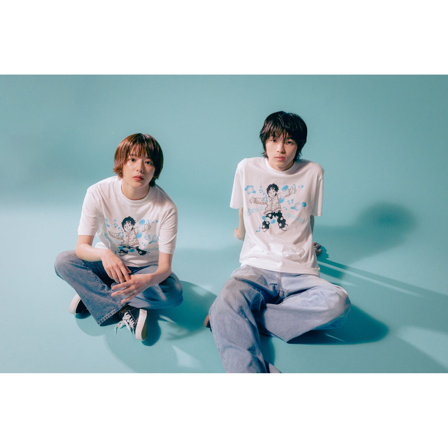 "Have a nice day" T-SHIRTS / WHITE