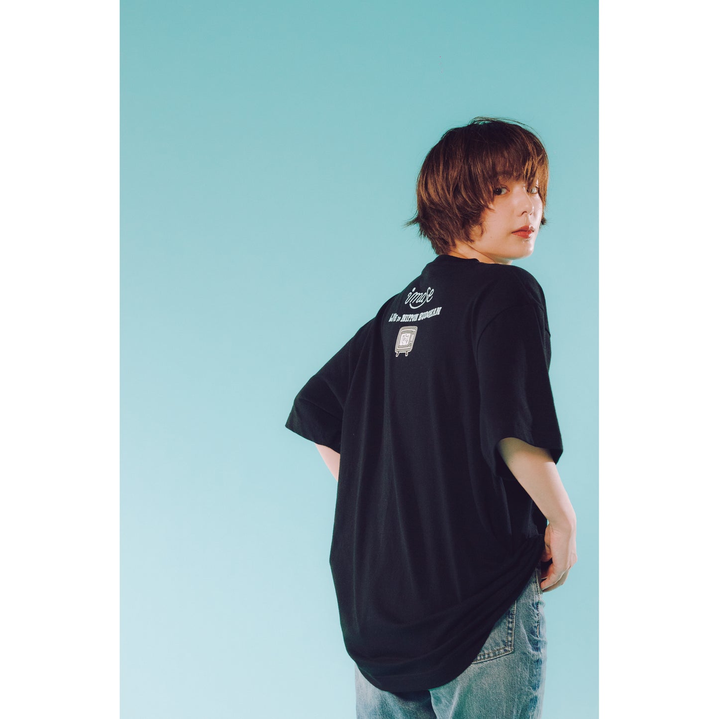 "Have a nice day" T-SHIRTS / BLACK