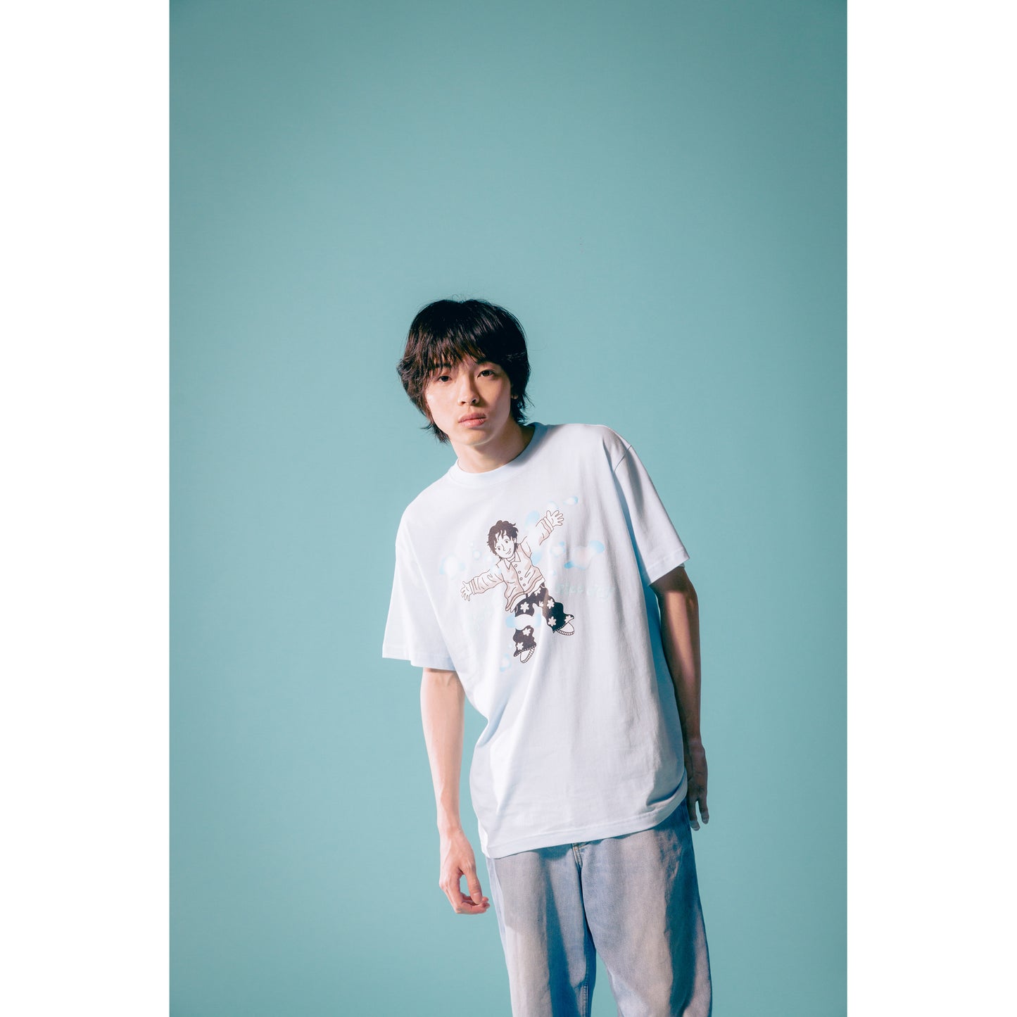"Have a nice day" T-SHIRTS / LIGHT BLUE ※FC限定カラー