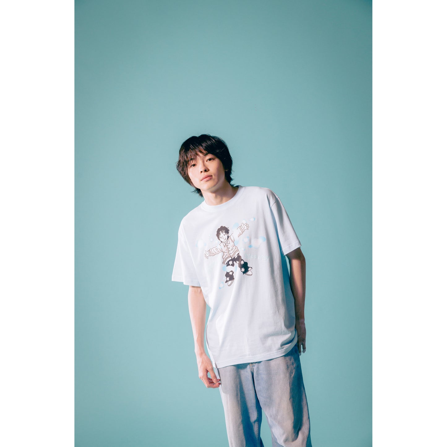 "Have a nice day" T-SHIRTS / LIGHT BLUE ※FC限定カラー