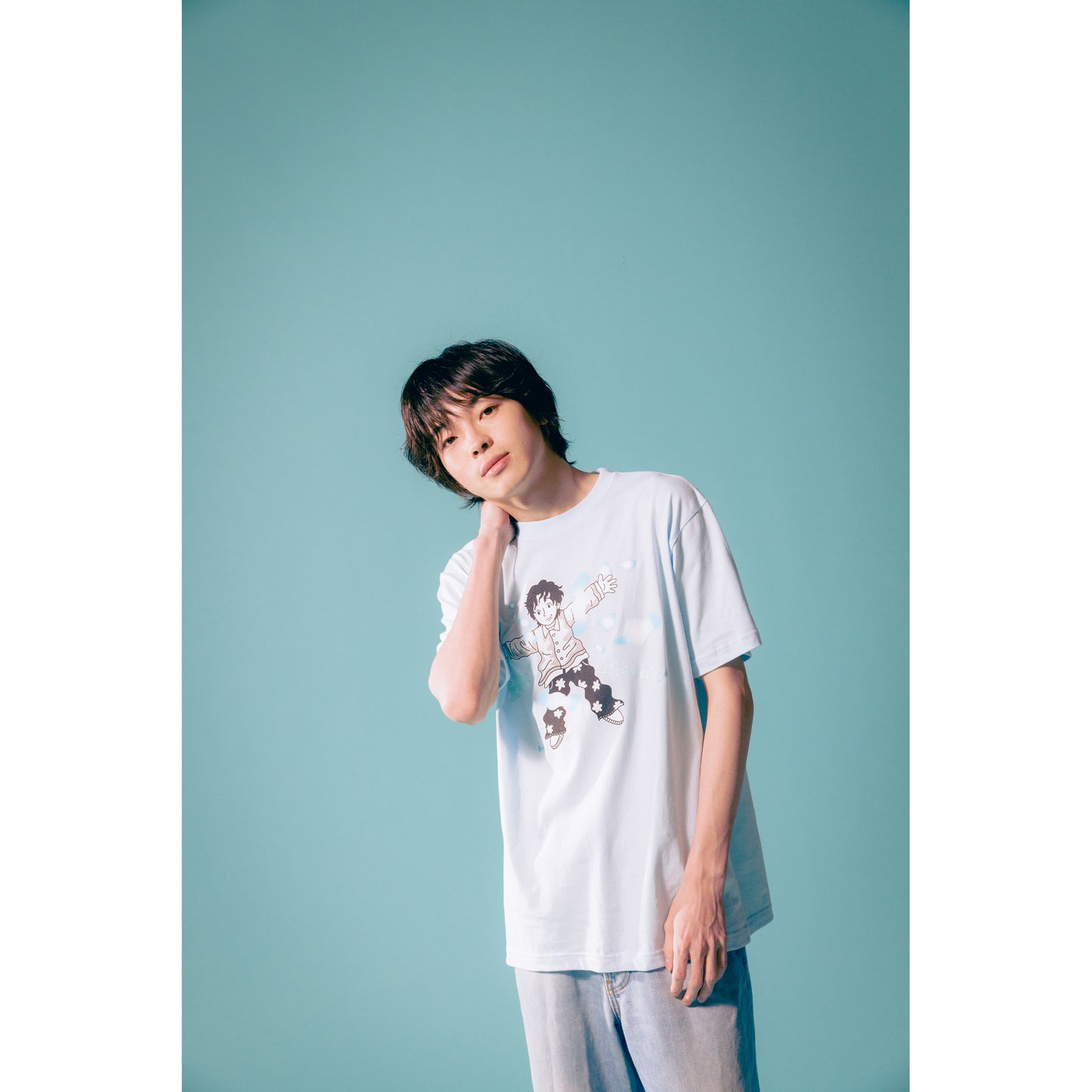 "Have a nice day" T-SHIRTS / LIGHT BLUE ※FC限定カラー