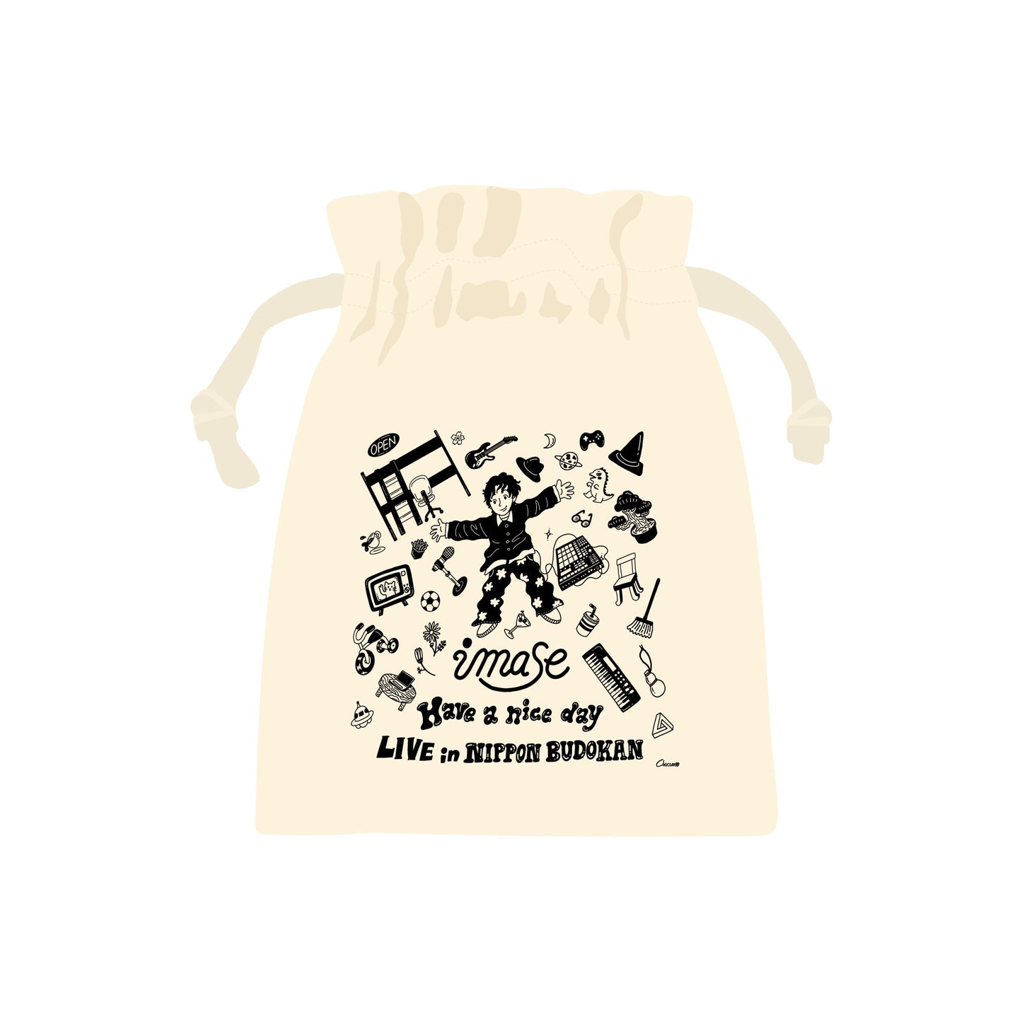 "Have a nice day" BOTTLE&POUCH SET