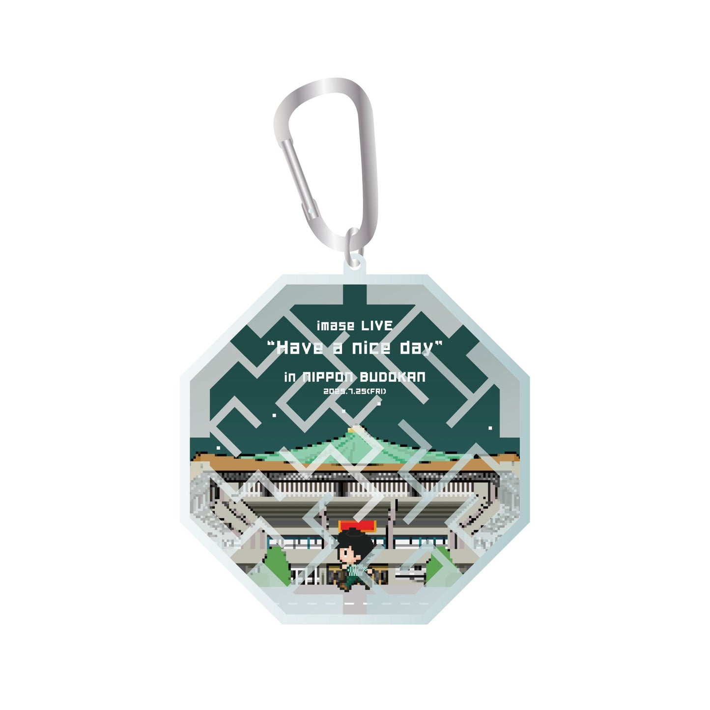 PIXEL ART GAME KEYRING