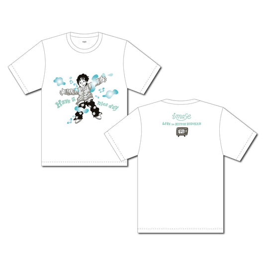 "Have a nice day" T-SHIRTS / WHITE