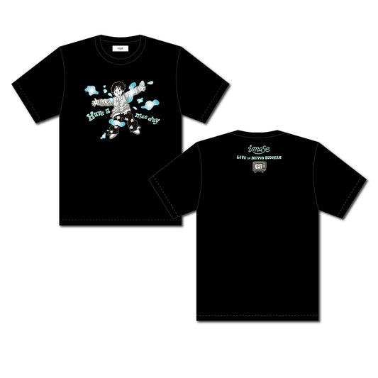 "Have a nice day" T-SHIRTS / BLACK