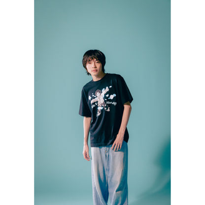 "Have a nice day" T-SHIRTS / BLACK