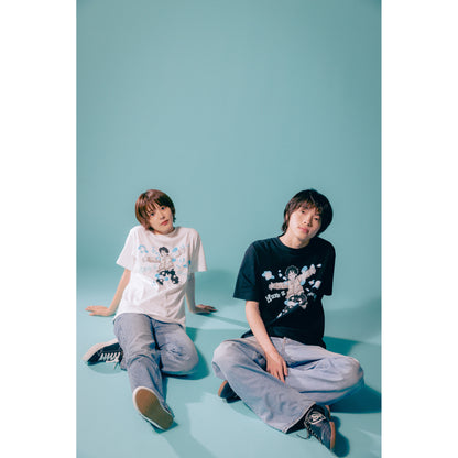 "Have a nice day" T-SHIRTS / BLACK
